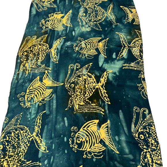 Buster ‘N’ Bogi Tie Dyed Fish Scarf - Picture 3 of 5